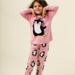 Παιδική Πιτζάμα Χειμωνιάτικη Πιγκουινάκι