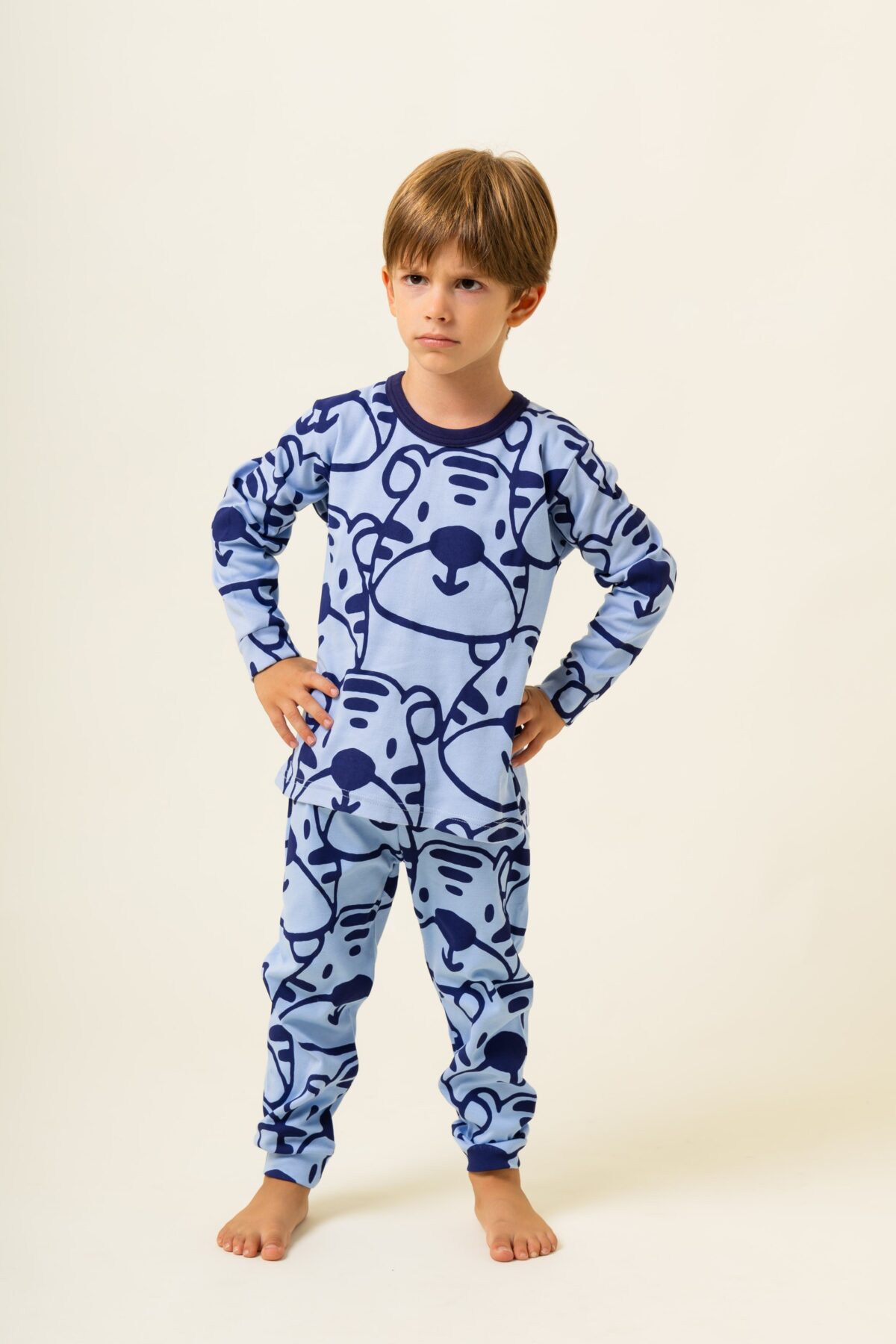 Παιδική Πιτζάμα Χειμωνιάτικη Tiger - Image 2