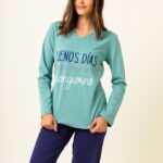 Γυναικεία Πιτζάμα Χειμωνιάτικη Buenos días