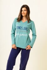 Γυναικεία Πιτζάμα Χειμωνιάτικη Buenos días