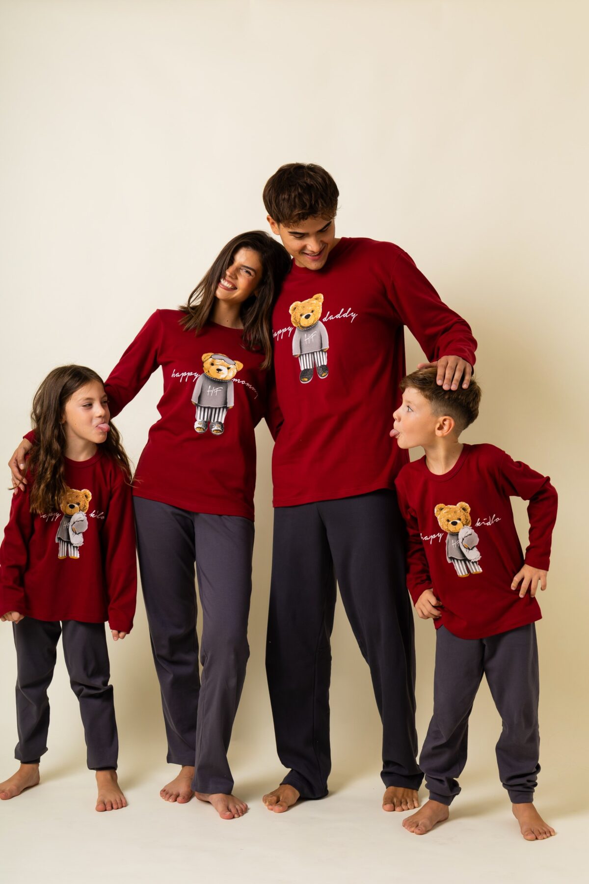 Παιδική Πιτζάμα Χειμωνιάτικη Family Bear - Image 5