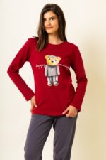 Γυναικεία Πιτζάμα Χειμωνιάτικη Mama Bear