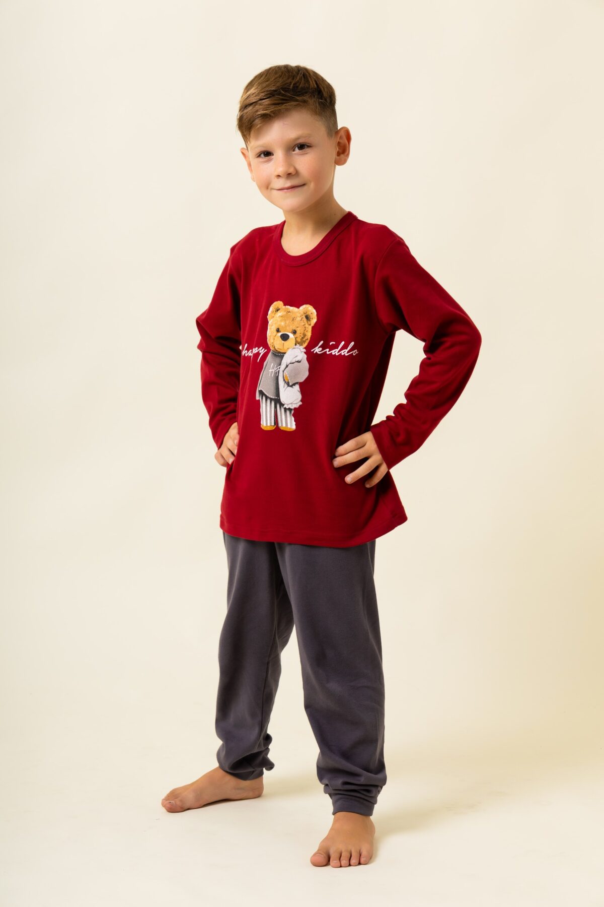 Παιδική Πιτζάμα Χειμωνιάτικη Family Bear - Image 3