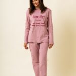 Γυναικεία Πιτζάμα Χειμωνιάτικη Family
