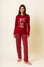 Γυναικεία Πιτζάμα Χειμερινή Mouse