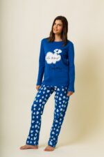 Γυναικεία Πιτζάμα Χειμωνιάτικη Travel - Image 2