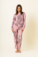 Γυναικεία Πιτζάμα Χειμερινή Λαχούρ - Image 2