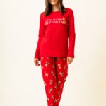 Γυναικεία Πιτζάμα Χειμερινή Dogs