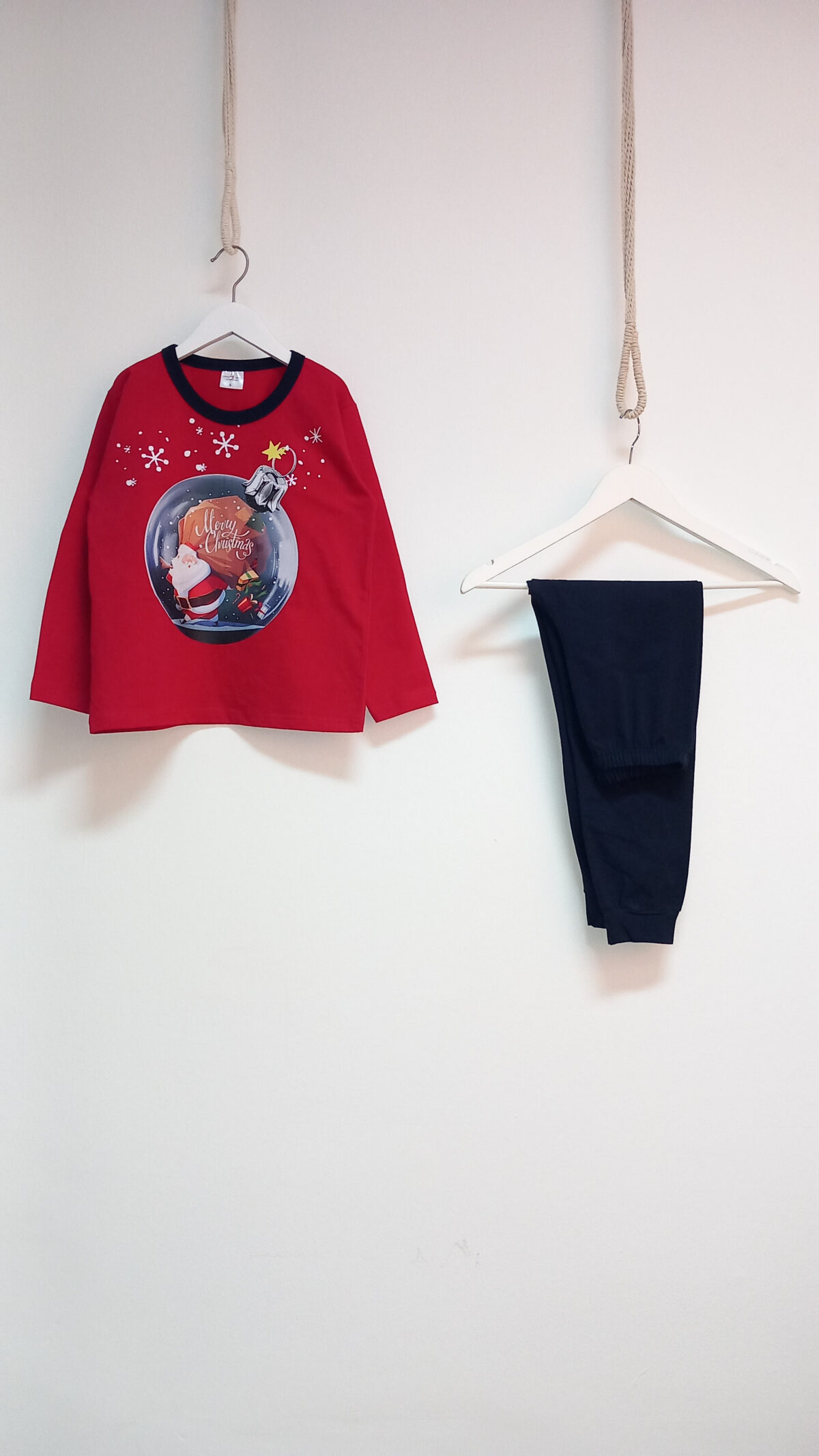 20241113_135757 Παιδική Πιτζάμα Χριστουγεννιάτικη Άγιος Βασίλης - Image 1
