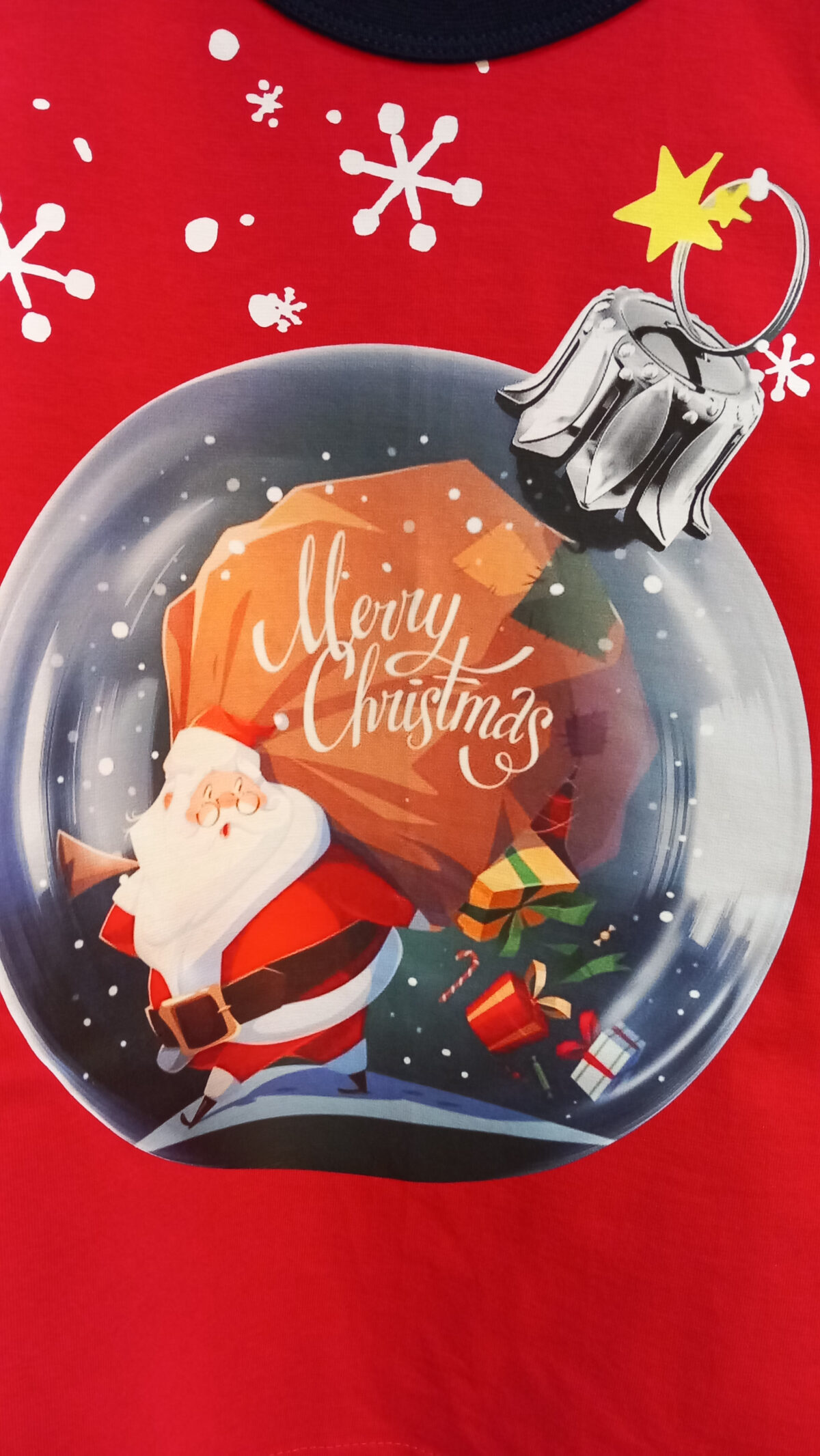 Ανδρική Πιτζάμα Χριστουγεννιάτικη Άγιος Βασίλης - Image 2