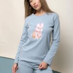 Γυναικεία Πιτζάμα Χειμωνιάτικη Bunny