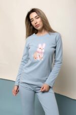 Γυναικεία Πιτζάμα Χειμωνιάτικη Bunny