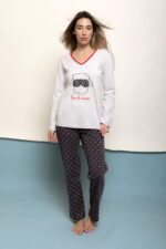 Γυναικεία Πιτζάμα Χειμωνιάτικη Time to dream - Image 4