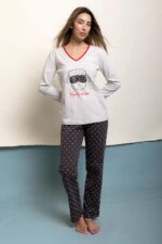 Γυναικεία Πιτζάμα Χειμωνιάτικη Time to dream - Image 2