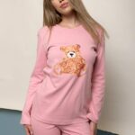 Γυναικεία Πιτζάμα Χειμωνιάτικη Bear love