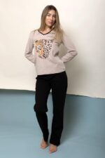 Γυναικεία Πιτζάμα Χειμωνιάτικη Tiger