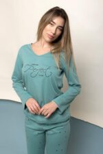 Γυναικεία Πιτζάμα Χειμωνιάτικη Perfect - Image 3