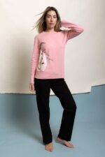 Γυναικεία Πιτζάμα Χειμωνιάτικη Time to paws - Image 2