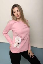 Γυναικεία Πιτζάμα Χειμωνιάτικη Time to paws