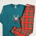 Ανδρική Πιτζάμα Χριστουγεννιάτικη Ρούντολφ