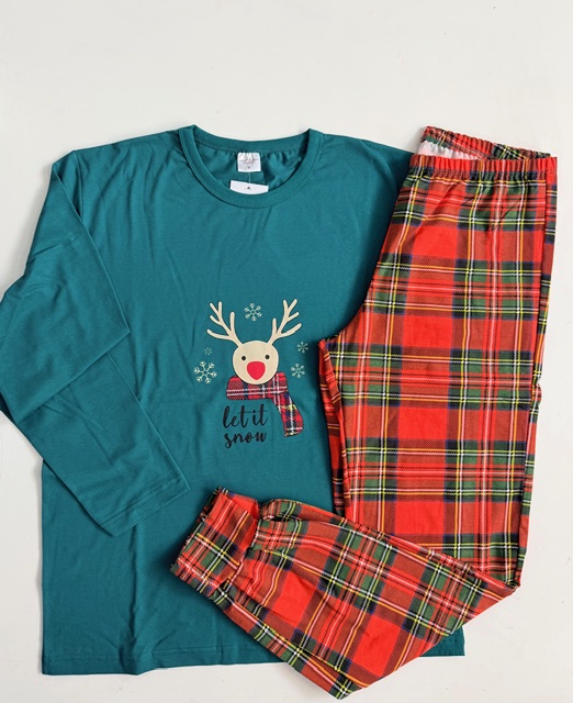 IMG_8267 Ανδρική Πιτζάμα Χριστουγεννιάτικη Ρούντολφ - Image 1