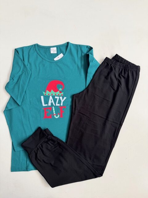 IMG_8275 Γυναικεία Πιτζάμα Χριστουγεννιάτικη Elf - Image 1