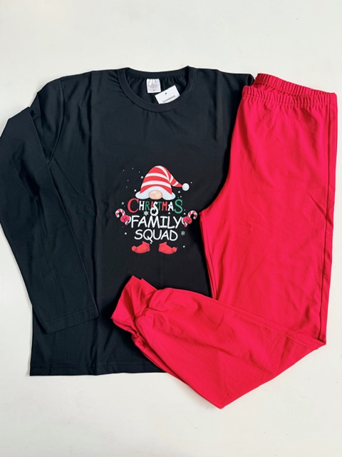 IMG_8277 Γυναικεία Πιτζάμα Χριστουγεννιάτικη Family Squad - Image 1